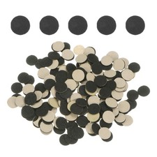 240 Pcs 12mm Black Adhesive Felt Circles Pre Cut Felt Craft Stickers for Sewing