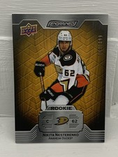 23/24 UD Engrained Anaheim Ducks Nikita Nesterenko #116 Oak Rookie /399