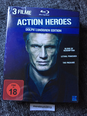 BLOOD OF REDEMPTION + LETHAL PUNISHER + THE PACKAGE - Dolph Lundgren Edition