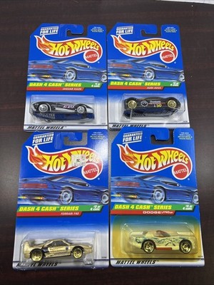 Hot Wheels Dash 4 Cash Series Set Of 4 Vehicles #ML