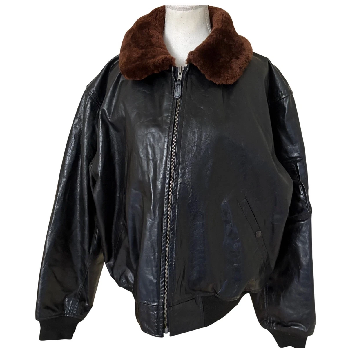 Polo Ralph Lauren Leather Vintage Outerwear Coats & Jackets for