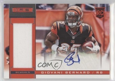 2013 Rookies & Stars Rookie Materials Signatures Giovani Bernard Auto RC 2u3