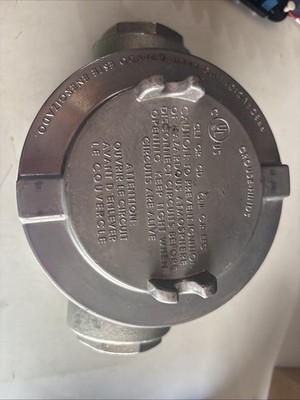 Crouse-Hinds GUAC69 Hazardous Location Explosion Proof Junction Box 2'' NPT