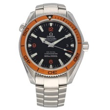 OMEGA Seamaster Planet Ocean Men's Black Automatic Watch - 2208.50.00