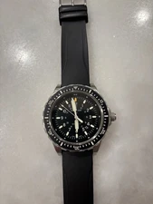 Marathon Jumbo Diver's Quartz (JSAR) 46mm Stainless Steel Case with Rubber Strap
