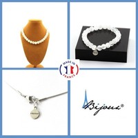 A Bijoux Perlenarmband Perlenkette Aus Quartz Brasilien Parure