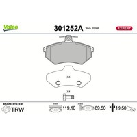 Valeo BremsbelÄGe Satz Vorne Passend FüR Audi 80 Cabriolet Coupe Seat Cordoba IB