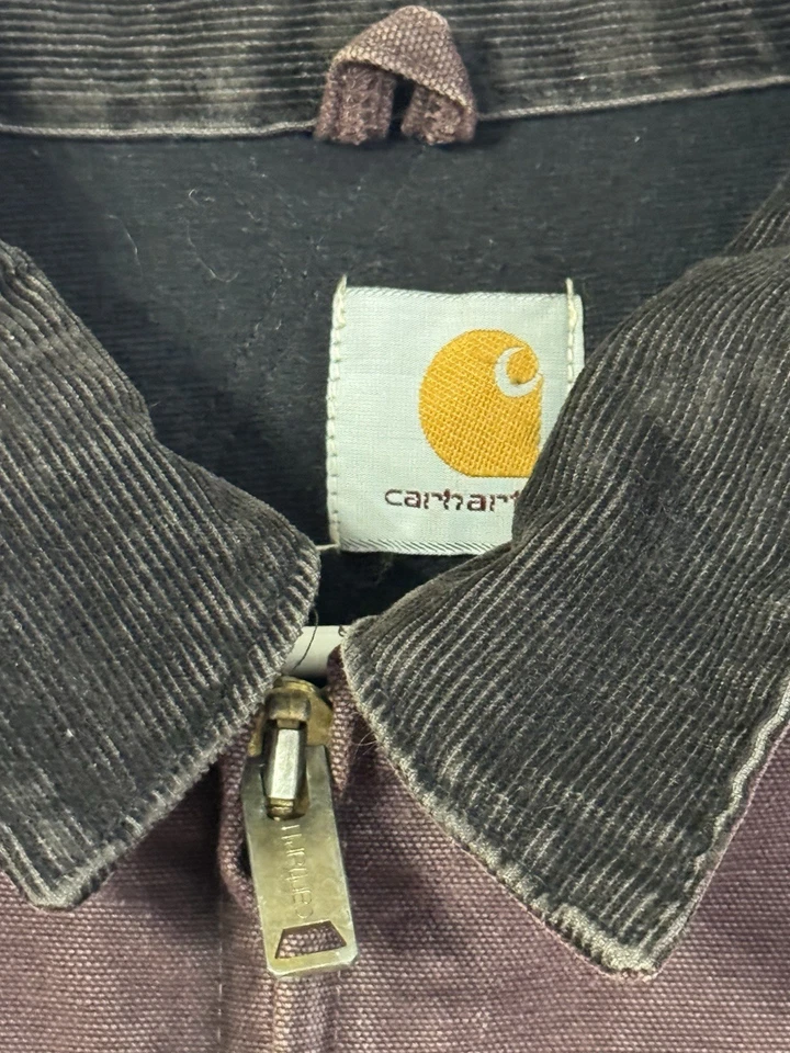 Chaqueta de bombardero occidental de colección Y2k CARHARTT Santa Fe J14 CLY para hombre talla grande regular Foto 4 de 4