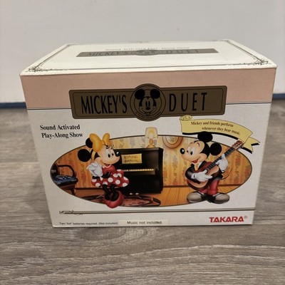 Takara Mickey's Concert Sound Activated Play-Along Show Vintage Disney