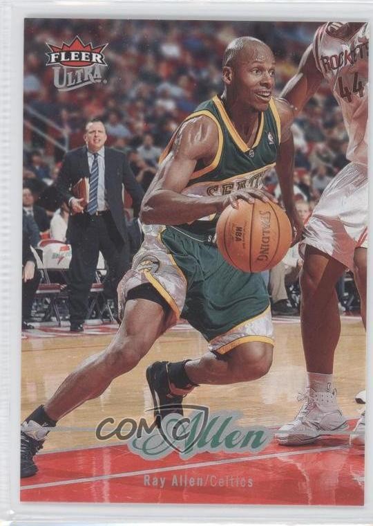2007-08 Fleer Ultra Retail Ray Allen #175 HOF 0a1