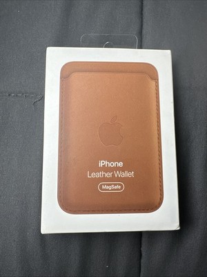 Apple iPhone Leather Wallet MagSafe - Saddle Brown - A2504 (MHLT3ZE/A)