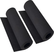 2-Pack Black Eva Foam Cosplay Sheets roll, Premium eva Craft Foam 4mm Thick, ...