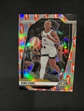 2024 WNBA PRIZM DANA EVANS WNBA LOGO PRIZM