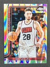 Alperen Sengun 2025 Topps Chrome Refractor #98 Rockets