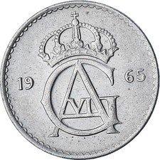 Schweden, 25 &Ouml;re, 1965