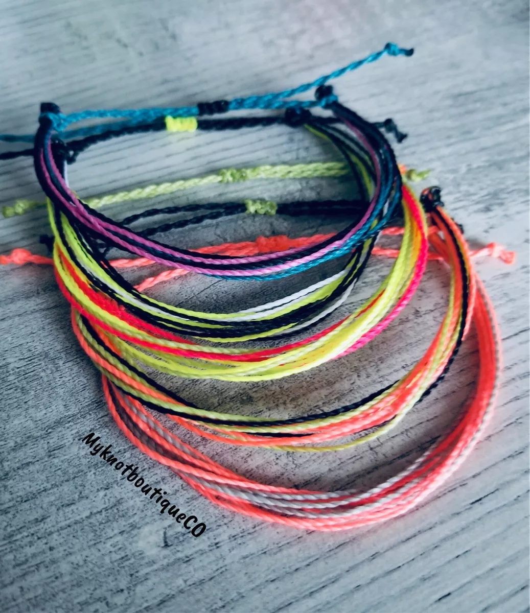 How to Use Waxed Cord to Make a Multi Strand Bracelet 