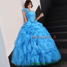Womens Bridal Quinceanera Gown Dresses Formal Prom Pageant Maxi Evening Dress
