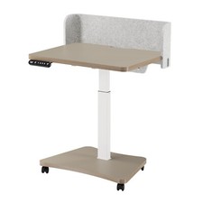 31.5" Height Adjustable Standing Desk with Screen
