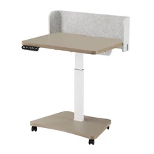 31.5" Height Adjustable Standing Desk with Screen