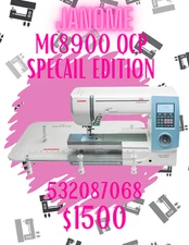 Janome Horizon 8200QCP Memory Craft Sewing Machine (Special Edition)