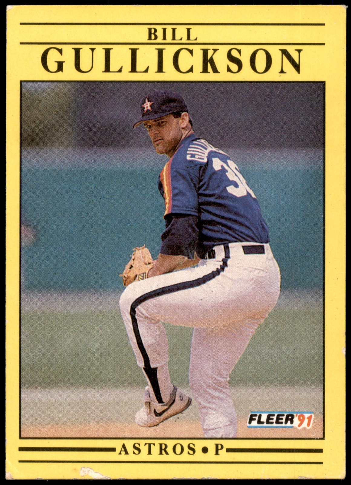 Bill Gullickson #508 1991 Fleer