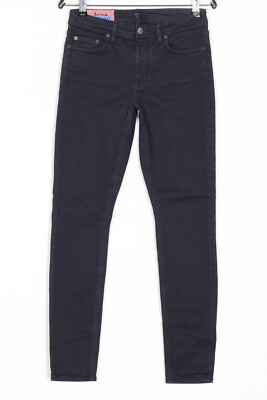ACNE STUDIOS BLA KONST Climb Royal Blue Skinny Jeans Women Size