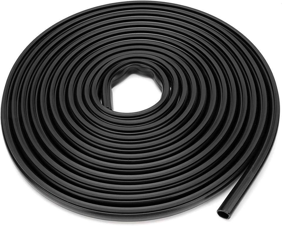 Vedação deslizante de borracha preta para Nissan 9m/30ft RV substituição de decapagem climática - Imagem 4 de 4