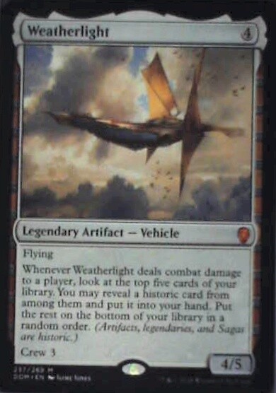 Weatherlight - Dominaria: #237, Magic: The Gathering Nm R141