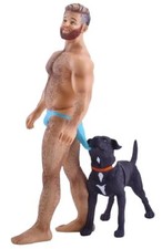 December Diamonds 55-55342 Poke the Bear Copper Tan Bear Hanging Ornament 7 Inch