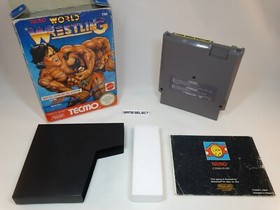 Tecmo WORLD WRESTLING Nintendo NES 8 Bit PAL A GBR - Complete