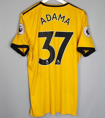 WOLVERHAMPTON WANDERERS 2018/2019 HOME SHIRT ADIDAS JERSEY