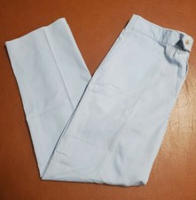 Vintage Mens 36x30 FARAH Dress Pants Sky Blue NWT