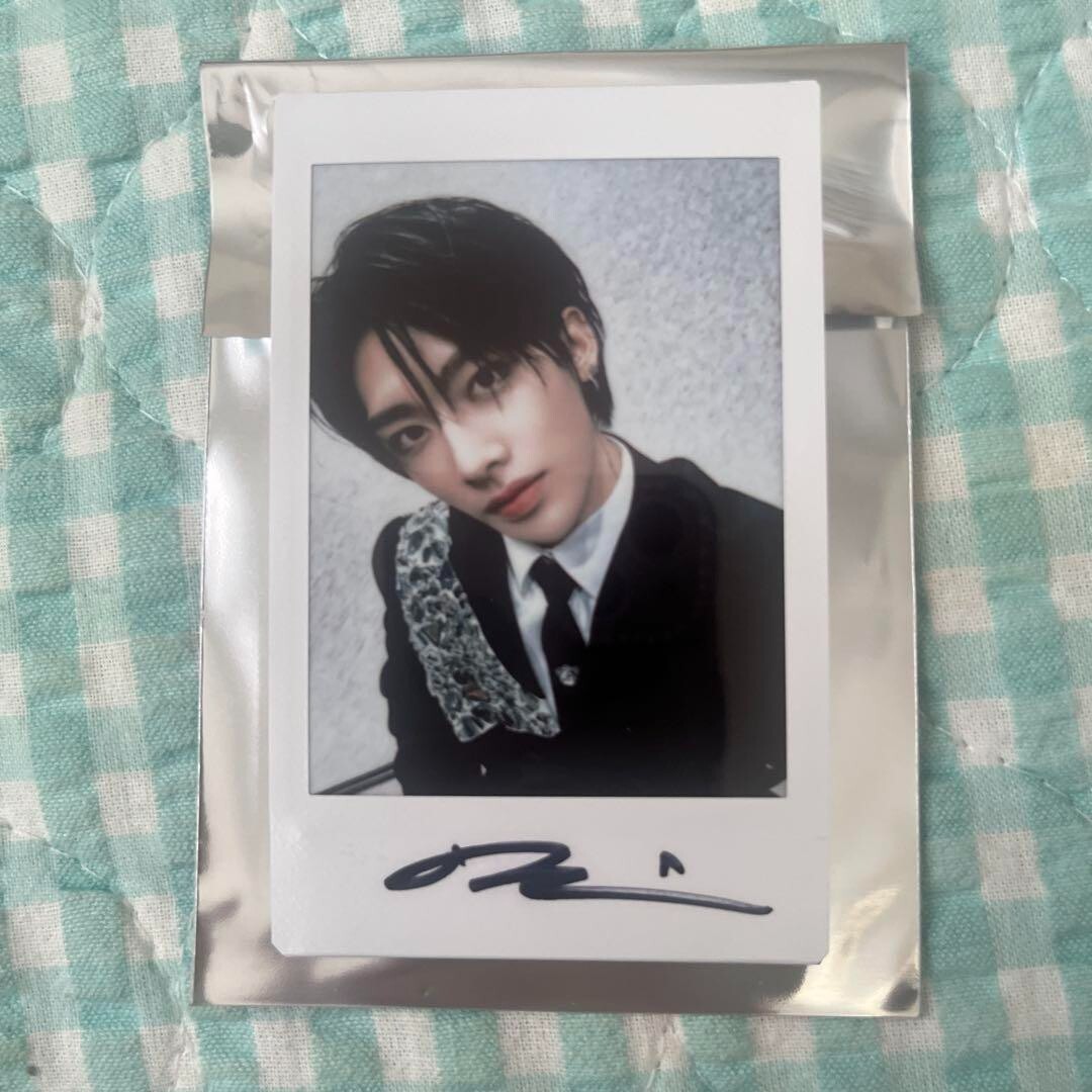 ZEROBASEONE ZB1 Ricky Autographed Signed polaroid 2024 THE