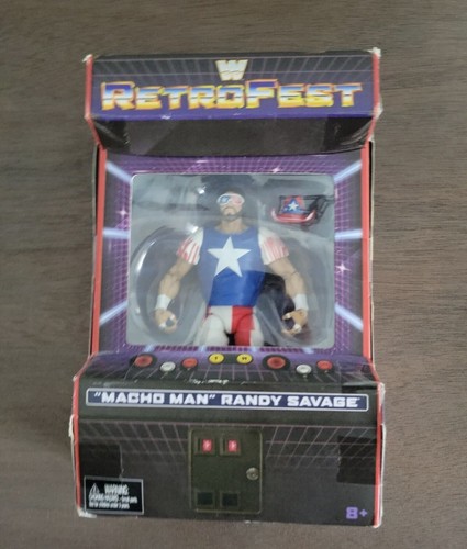 WWE / WWF Mattel Elite MACHO MAN RANDY SAVAGE RetroFest Action Figure