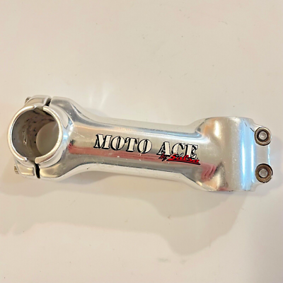 Vintage Salsa Moto AceThreadless Stem 100mm, 25.4mm Clamp Silver 1