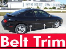 For Pontiac Sunfire Chrome Side Belt Trim Door Molding 1995 - 2005