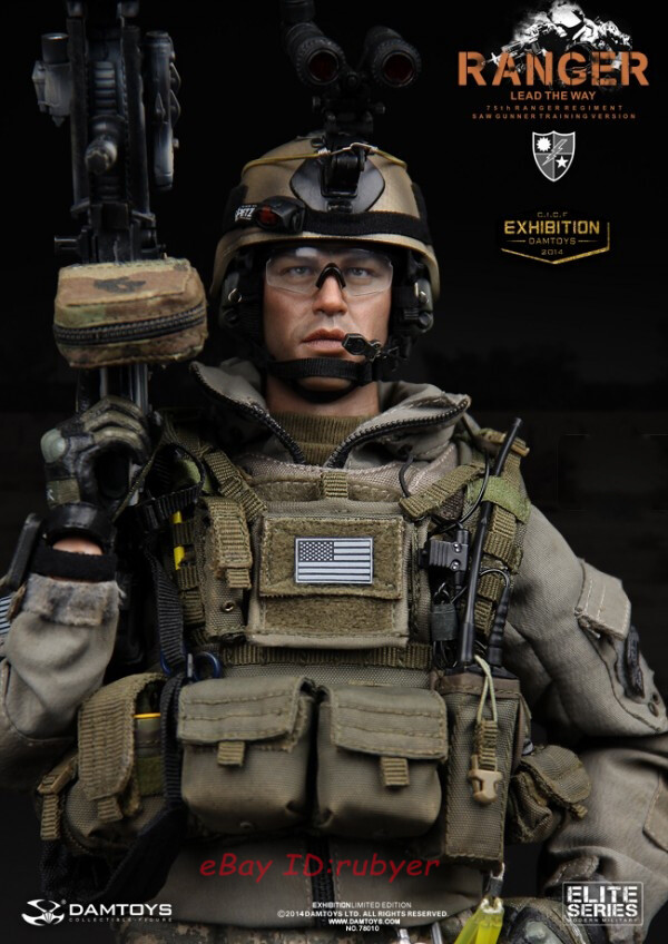 1/6 12インチ RANGER US ARMY GUNNER  素体無し 1/6 12インチ RANGER US ARMY GUNNER 素体無し ミリタリー