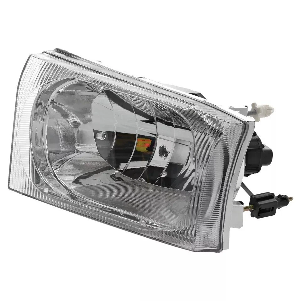 New Headlight Kit For 25-04 Ford F-250 Super Duty Excursion With bulb Lights 2pc Foto 2 de 4