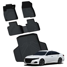 LASFIT Floor Mats for Honda Accord 2018-2022 Cargo Mat Waterproof Floor Liner