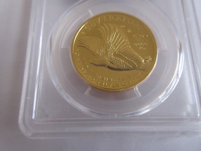 2017-W High Relief $100 PCGS PR70 DCAM First Strike High