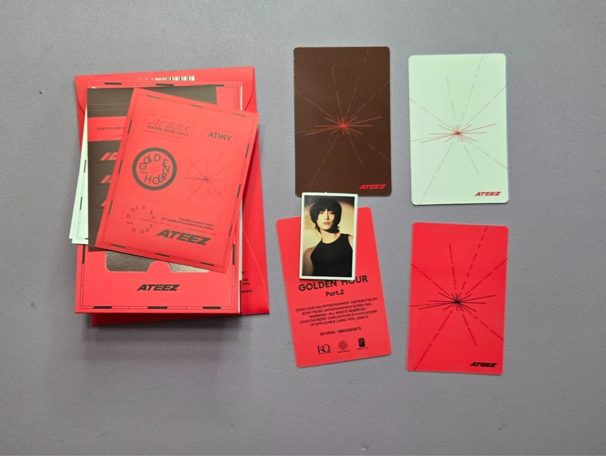 新品未開封 ATEEZ GOLDEN HOUR pt.2 POCA 30枚セット ATEEZ- GOLDEN HOUR PART.2 -