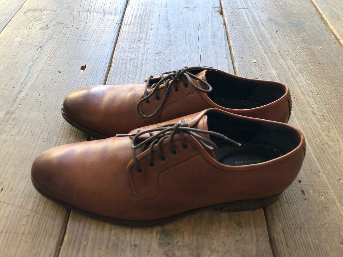 Cole Haan Grand 360 Brown Leather Lace Up Dress Oxfords Cole Haan Grand 360 Brown Leather Lace Up Dress Oxfords