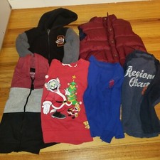 Lot Of 6 Boys Tops And Hoodies size 5/6 - see description for complete list