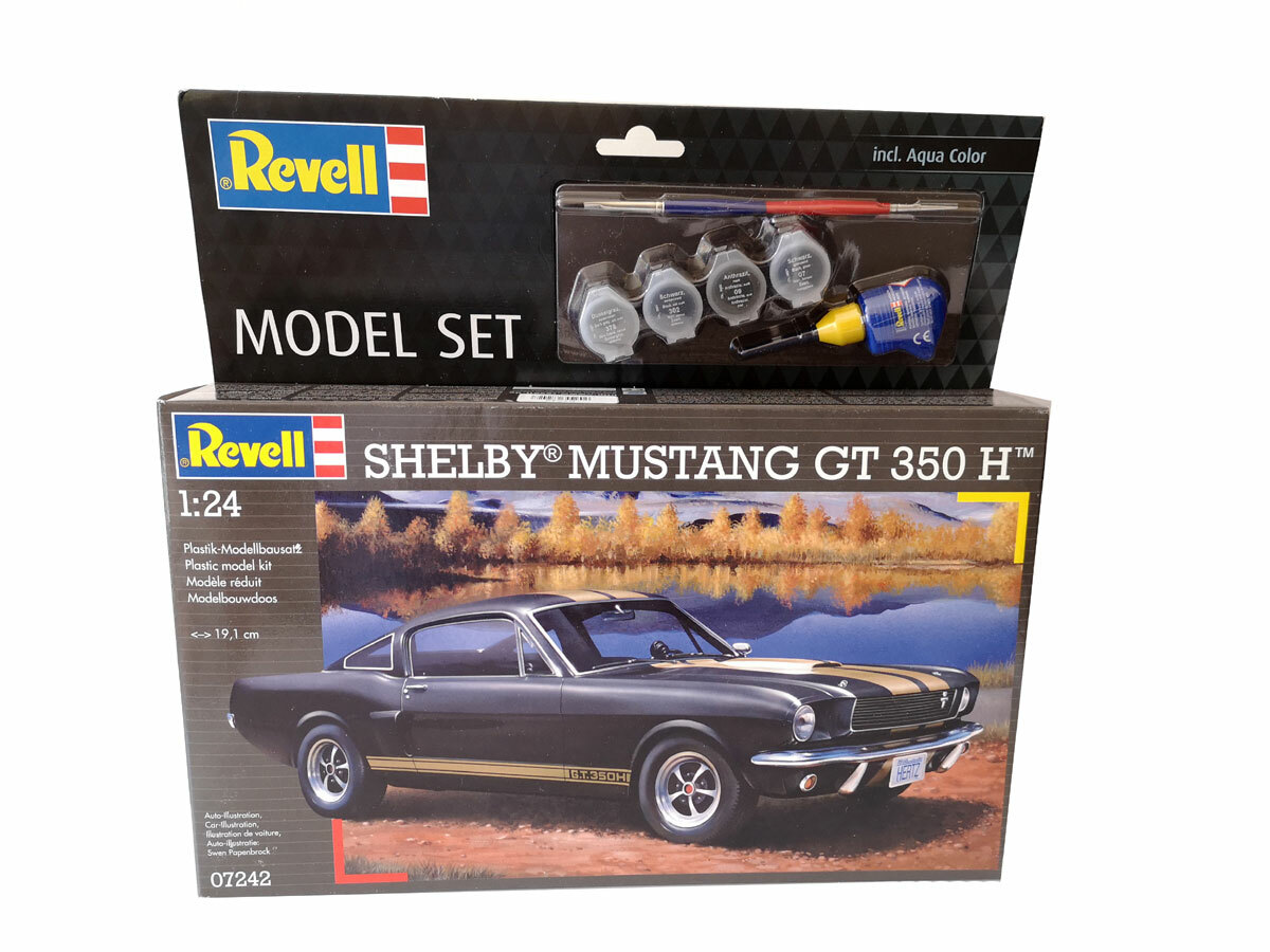 Maquette plastique Shelby Mustang GT 350 H pour atelier modélisme adulte 1/24