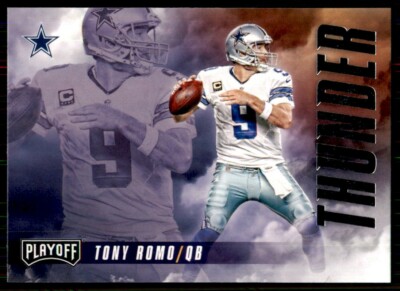 2015 Panini Playoff Thunder Lightning Dez Bryant/Tony Romo Dallas Cowboys #TL-RB