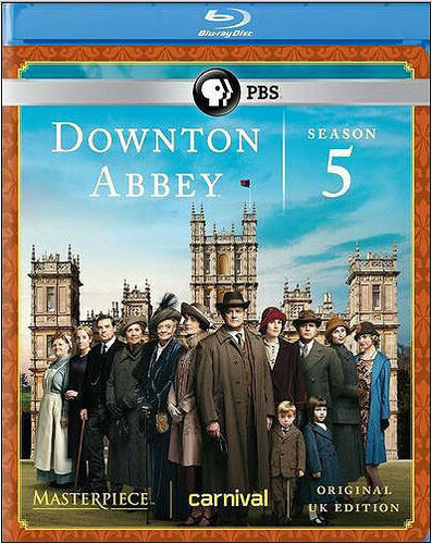 DOWNTON ABBEY - The Complete Fifth 5 Five Season BLU-RAY