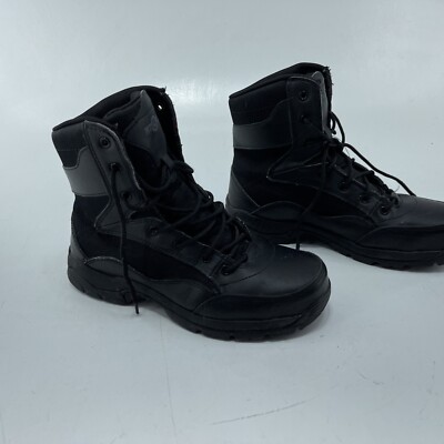 Mens Size 11 Interceptor ASTM F2413-18 Tactical Safety Steel Toe Boots Black Interceptor Men main image 3