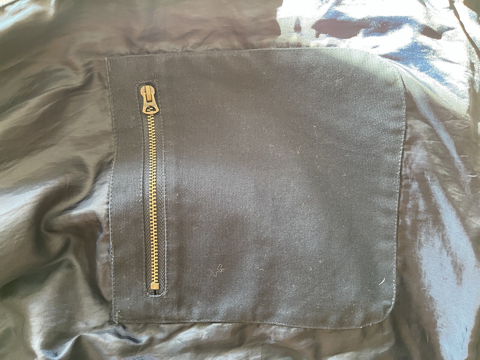 Lands End Men's Barn Flannel Lined Barn Coat With Cor… Gem