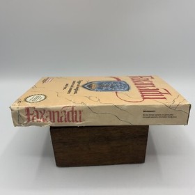 Faxanadu Nintendo Entertainment System 1989 Complete CIB Tested Fantasy RPG NES