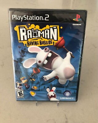 PS2 Rayman Raving Rabbids (Factory SEALED)
